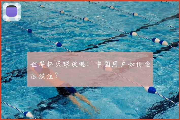 世界杯买球攻略：中国用户如何合法投注？